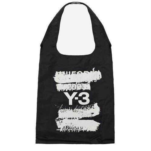 Y-3 男士 SS25 托特包 徽标印花顶部提手包