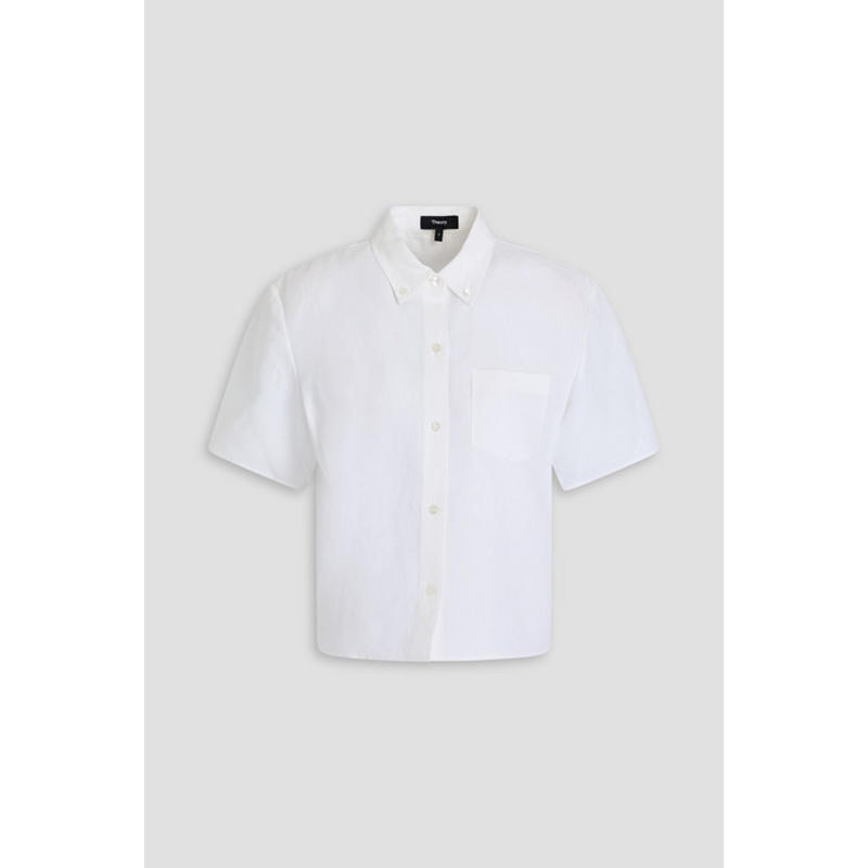 Theory 女士 上衣 亚麻衬衫