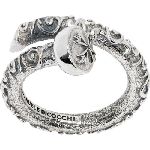 Emanuele Bicocchi 男士 戒指 Flourish Spiral