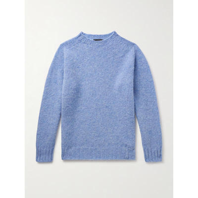 Beams 男士 SS26 毛衣 Bernard 蓬松羊毛毛衣