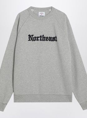 Barbour 男士 SS25 卫衣 NORTHEAST X NOAH 灰色卫衣