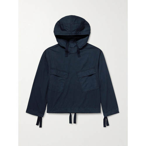 Studio Nicholson 男士 SS26 夹克 海军蓝 Kirby Popover