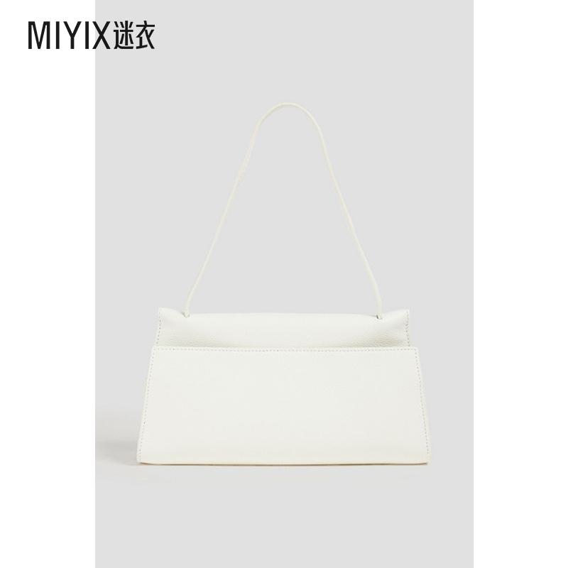 elleme女士 Papillon long pebbled-leather shoulder bag单肩