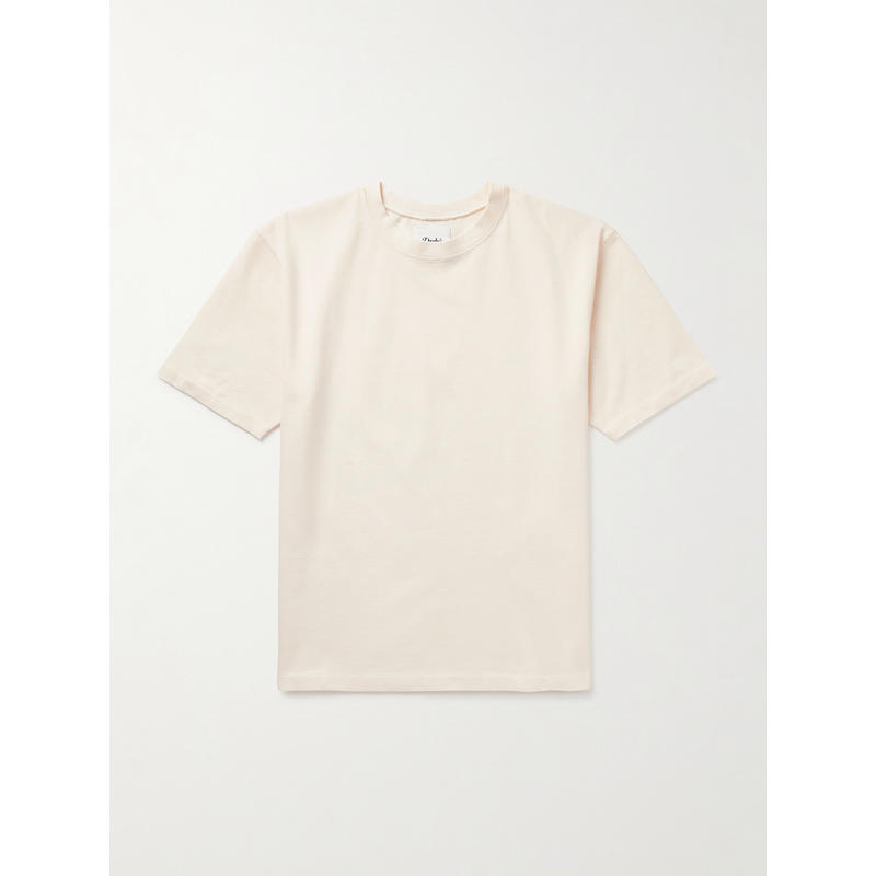 Drake's 男士 SS26 衬衫 Hiking 修身棉针织T恤