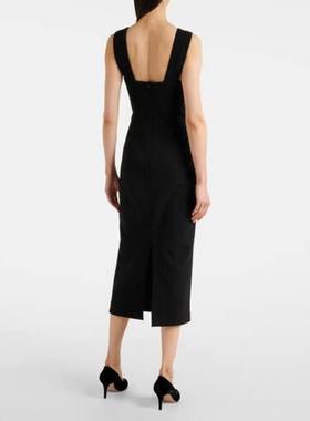 Rebecca Vallance 女士 中长连衣裙 Elora 剪口中长连衣裙