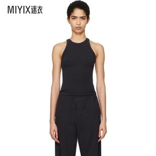 Cotton Jersey 迷衣时尚 女士 背心 黑色 Neck SKIMS Crew