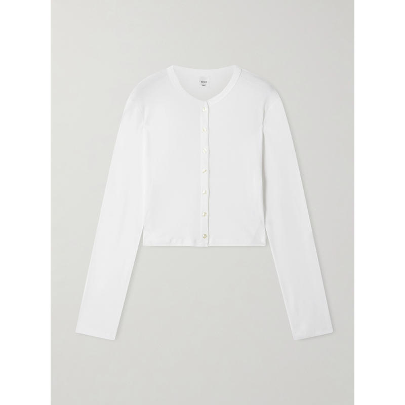 LESET 女士 26春新品 开衫 Nando 罗纹棉针织针织开衫