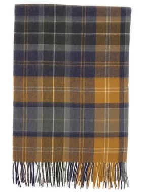 Barbour 中性（成人） FW25 围巾 Brack 拼布格子圍巾