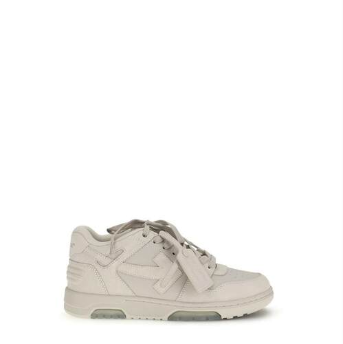 Off-White 男士 SS26 运动鞋 灰白色 Out Of Office 系带