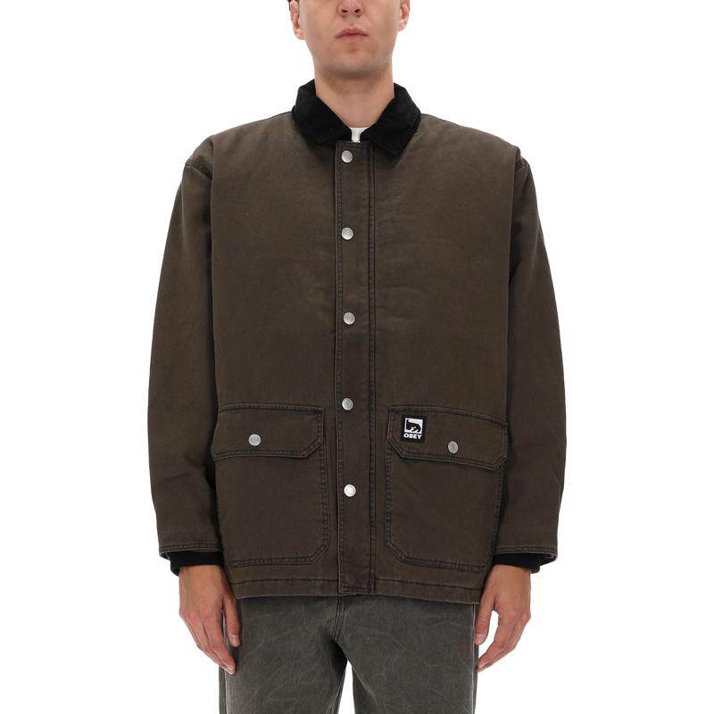 OBEY 男士 FW25 运动外套 "NORTON BARN" 大衣