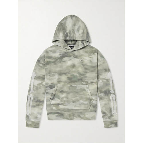 Amiri 埃米尔 男士 SS26 卫衣 长袖 Logo 细节连帽衫
