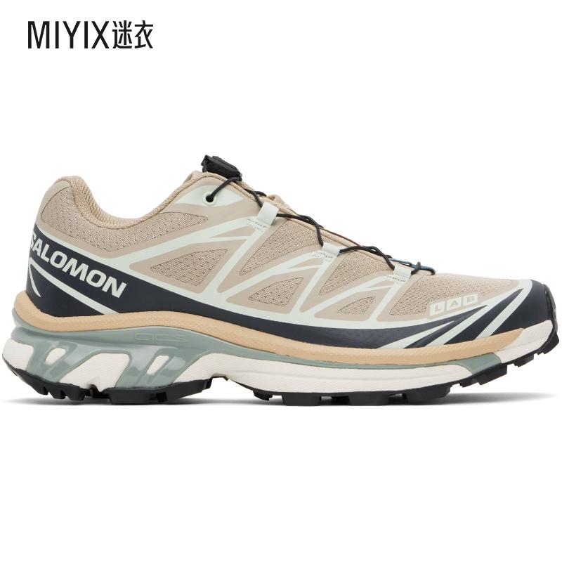 Salomon萨洛蒙 男款驼色 XT-6 运动鞋 迷衣时尚