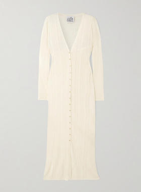 DONDE ESTEBAN 女士 开衫 Guayabera 洞眼针织针织开衫