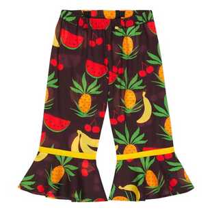 儿童 中性 长裤 Fruits Mini 喇叭棉质童装 Rodini