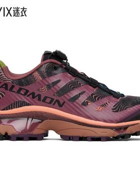 Salomon萨洛蒙 男款黑色 & 酒红色 XT-4 OG R.A.D 运动鞋 迷衣时