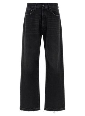 Maison Margiela 男士 SS26 牛仔长裤 標誌細節直筒牛仔褲