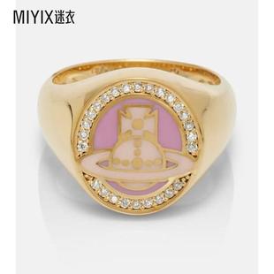 Vivienne Westwood西太后 女款精饰戒指 迷衣时尚