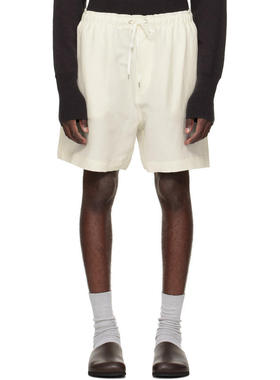 Studio Nicholson 男士 短裤 白色 Starboard