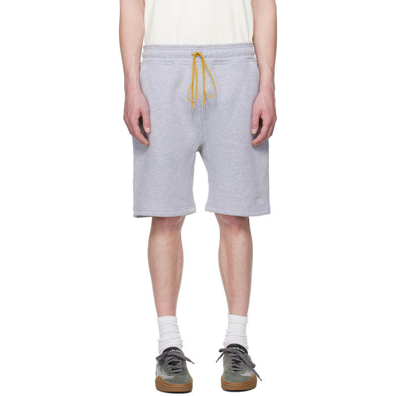 Rhude 男士 短裤 灰色 Classique 运动短裤