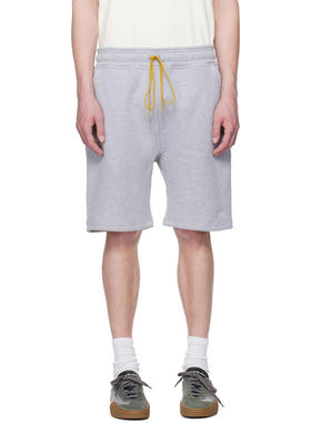Rhude 男士 短裤 灰色 Classique 运动短裤