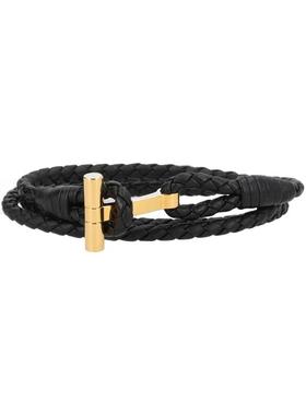 Tom Ford 男士 SS26 手链 编织皮革手链