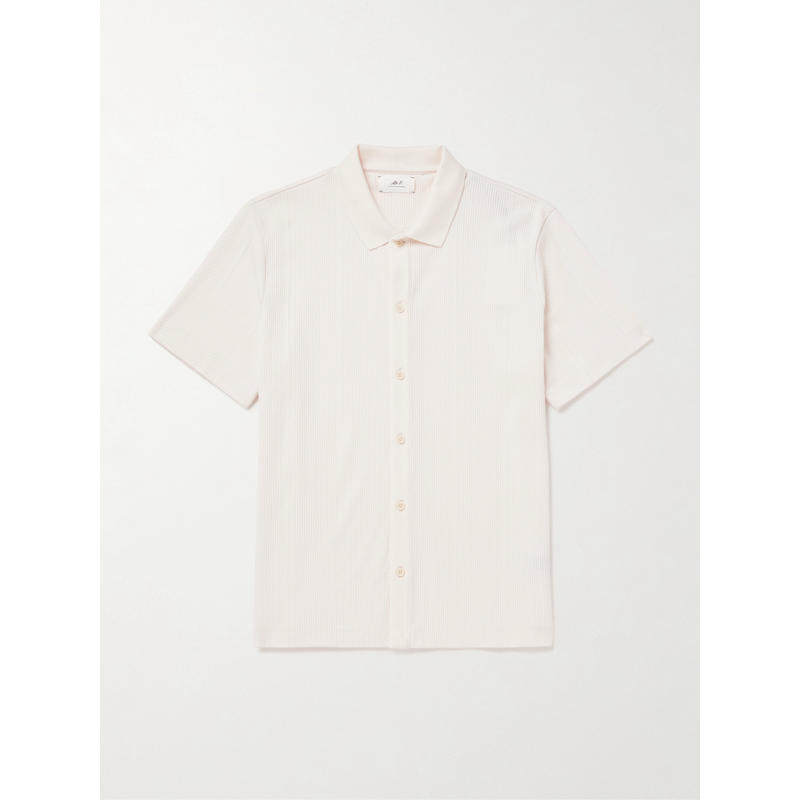 MR P. 男士 FW25 衬衫 Jonny Regenerative 棉质衬衫