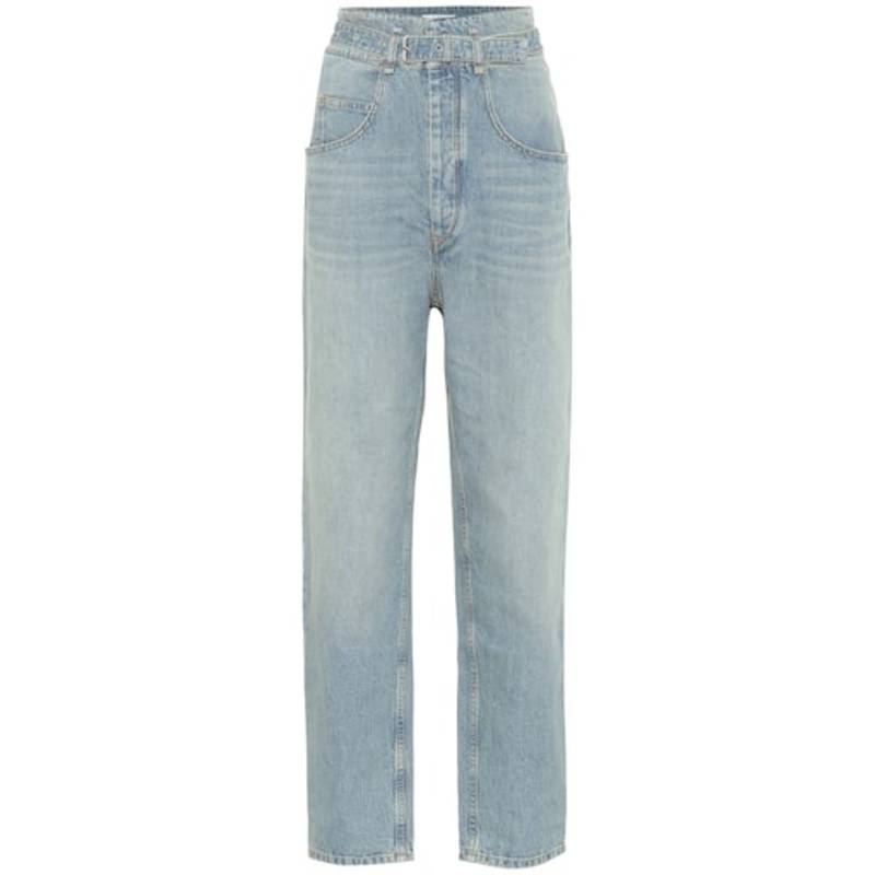 ISABEL MARANT Étoile 女士 牛仔长裤 Gloria 高腰直筒牛仔裤