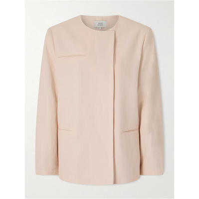 Loulou de Saison 女士 SS26 夹克 Bono 双排扣斜纹布
