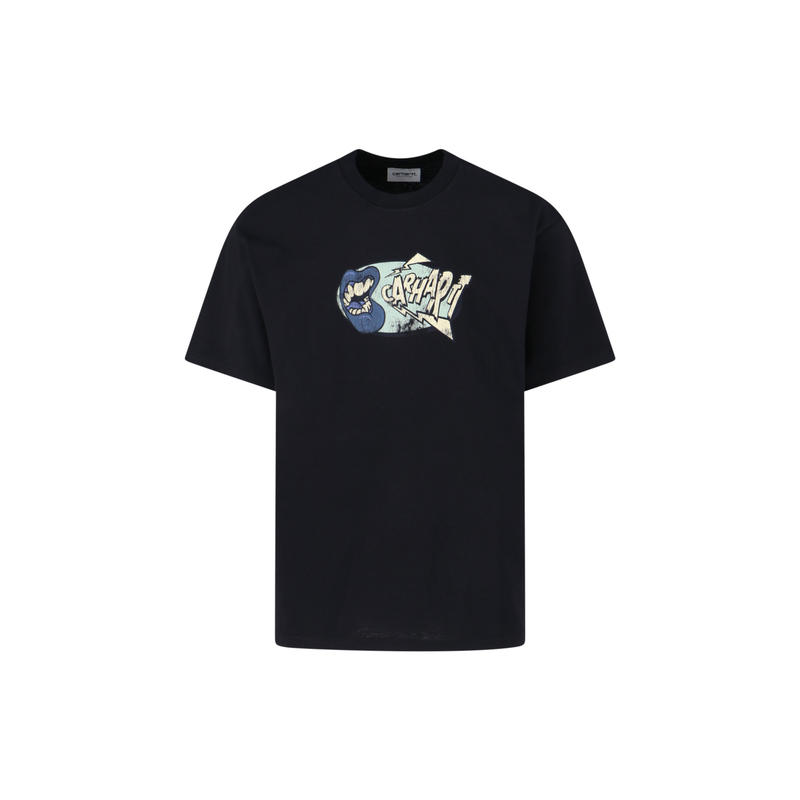 Carhartt WIP 男士 FW25 T恤 and Polos T恤黑色T恤