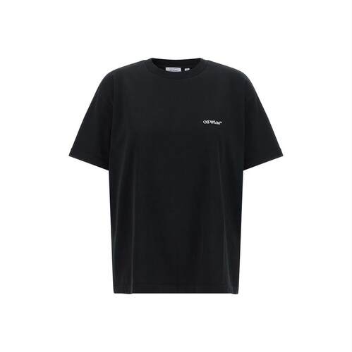 Off-White 女士 FW26 T恤 'Arrow Out Flower'