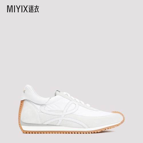 【早秋新品】Loewe罗意威 男款Flow Runner 拼接皮质板鞋