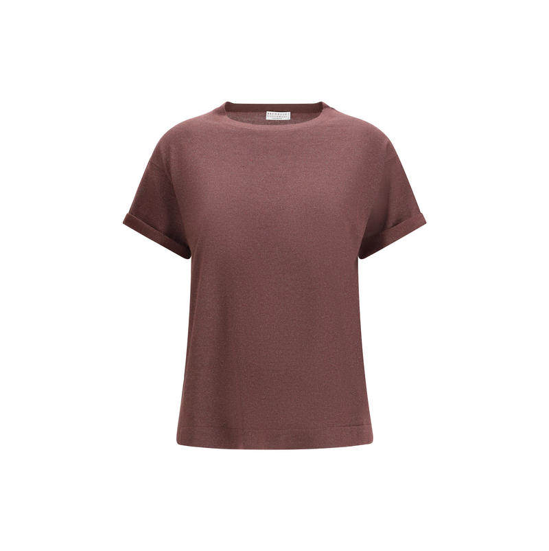 Brunello Cucinelli 布鲁内洛·库奇内利 女士 SS26 T恤 羊绒亮片