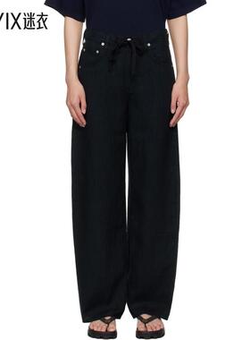 Citizens of Humanity 女款黑色 Brynn Linen 长裤 迷衣时尚