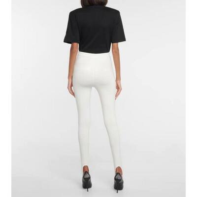 WARDROBE.NYC 女士 运动紧身裤 高腰踩脚打底裤