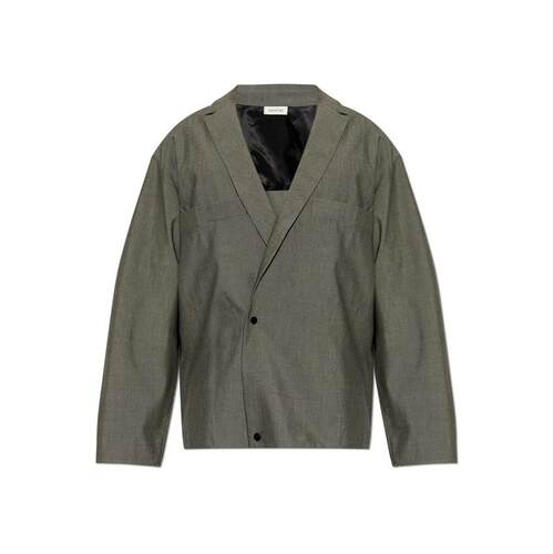 Fear Of God 男士 SS26 西装外套 灰色 Cotton Wool Oxford