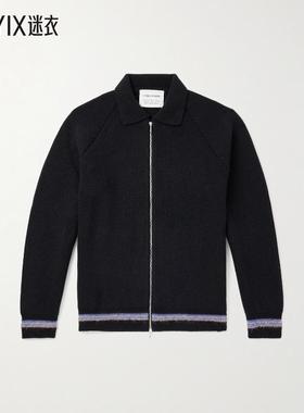 A Kind Of Guise 男款Zaya 罗纹美利奴羊毛拉链毛衣 迷衣时尚