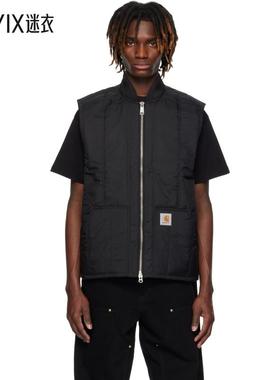 Carhartt卡哈特 男士黑色 Lachlan Liner 马甲 迷衣时尚