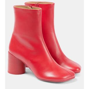 MM6 Maison Margiela 马丁·马吉拉 MM6 女士 短靴 Anatomic 皮质