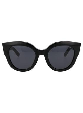 Philipp Plein 菲利普普兰 女士 FW25 太阳镜 徽标雕刻猫眼框