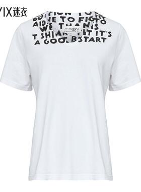 【春夏新品】MM6 Maison Margiela马吉拉 女款V领SIDA T恤 迷衣