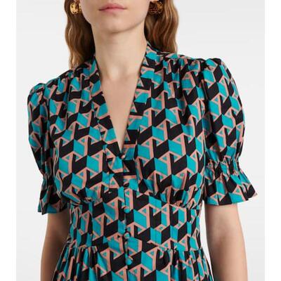 Diane von Furstenberg 黛安·冯芙丝汀宝 女士 中长连衣裙