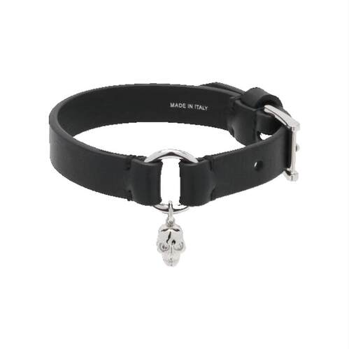 MCQUEEN 亚历山大·麦昆 男士 SS26 手链 Skull Ring Bracelet