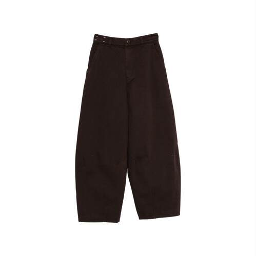Alysi 女士 FW26 长裤 BARREL 棉质裤子