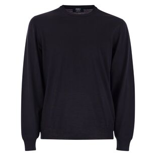 Fedeli 男士 FW25 毛衣 Argentina 水手领做工精细羊毛毛衣