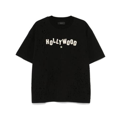 Amiri 埃米尔 男士 FW24 T恤 HOLLYWOOD SHOTGUN