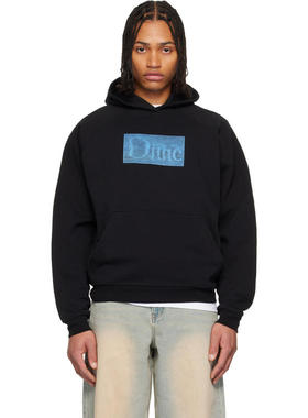 Dime MTL 男士 卫衣 黑色 Classic Don't Look 连帽衫