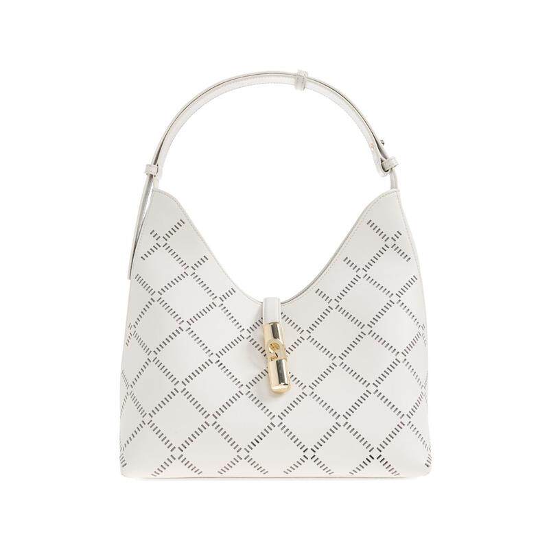 Furla 芙拉 女士 SS26 单肩包 DIAMOND 白色图案肩包