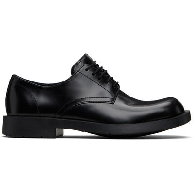 Camperlab 看步 男士 休闲皮鞋 黑色 Neuman 德比鞋