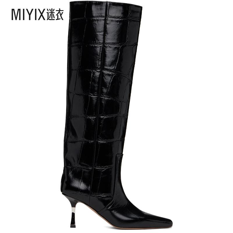 Paris Texas 女 黑色 Bettina 高筒靴 迷衣时尚