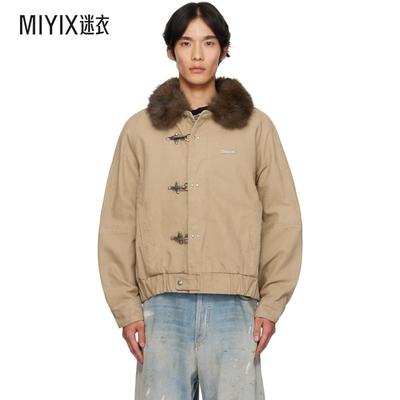 Andersson Bell 男款驼色 Ortega Washed Cotton 夹克 迷衣时尚